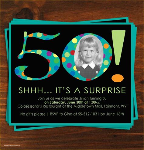 surprise 50th birthday invitations